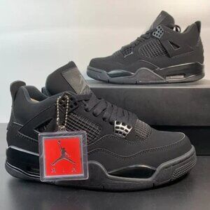 Men's Sizing 8.5 - Jordan 4 Retro Black Cat (2020)